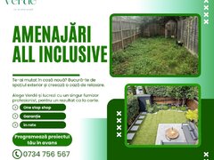 Verde Vertical, amenajari gradini